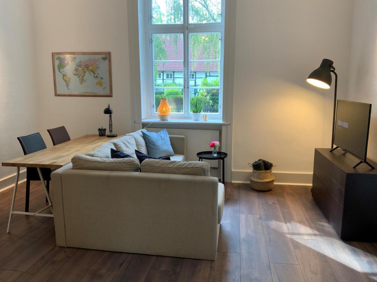 Das Ministerhaus - 1-2 Zimmer In Historischer Villa 贝格卡门 外观 照片